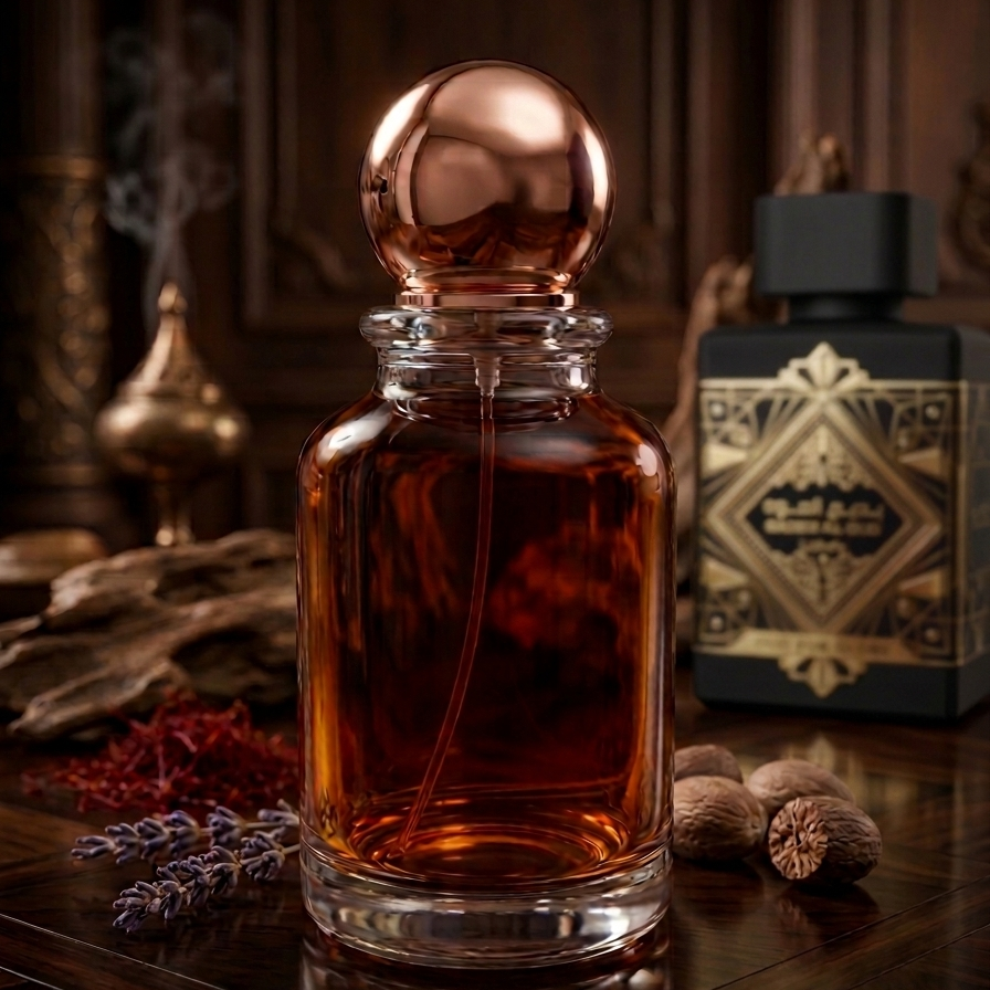 Inspirado en Oud for Glory de Lattafa