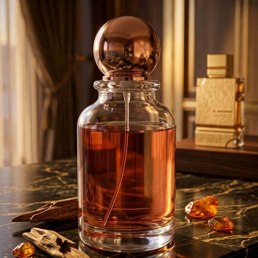Inspirado en Amber Oud Gold Edition de Al Haramain