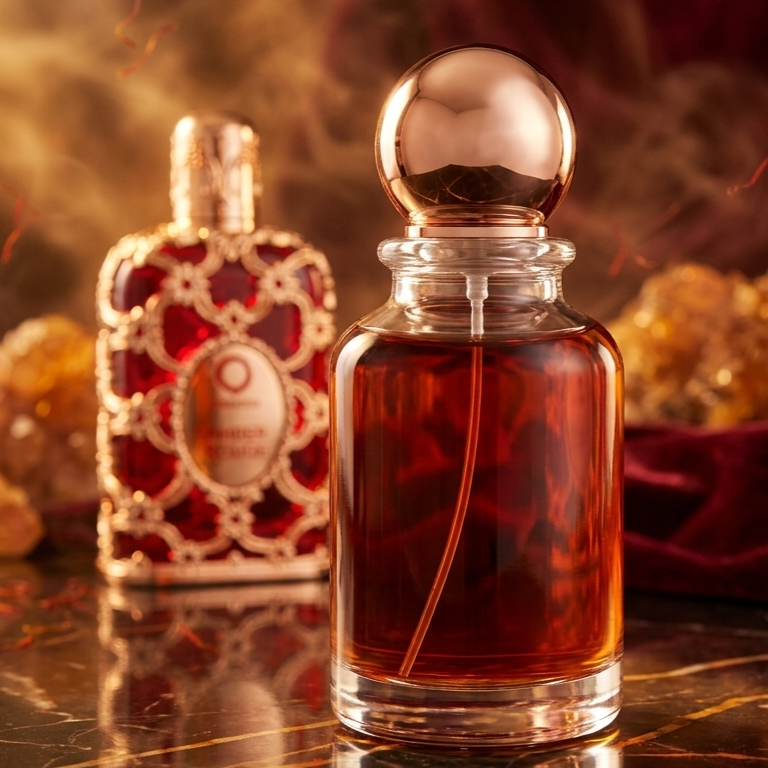 Inspirado en Amber Rouge de Orientica