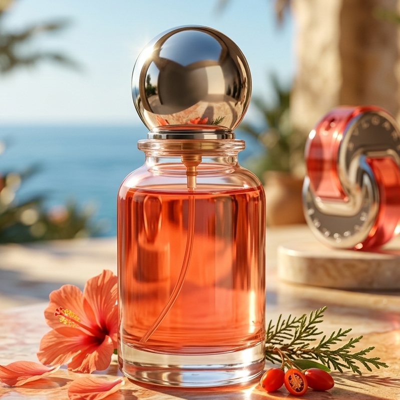Inspirado en Omnia Coral de Bvlgari