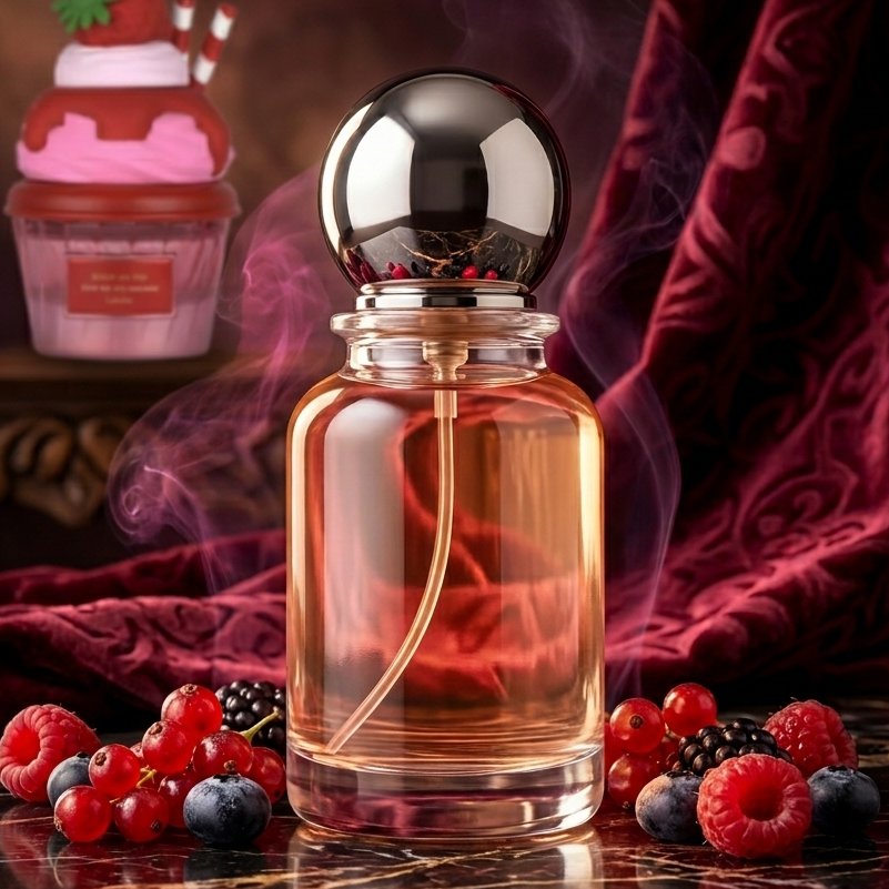 Inspirado en Berry On Top de Lattafa